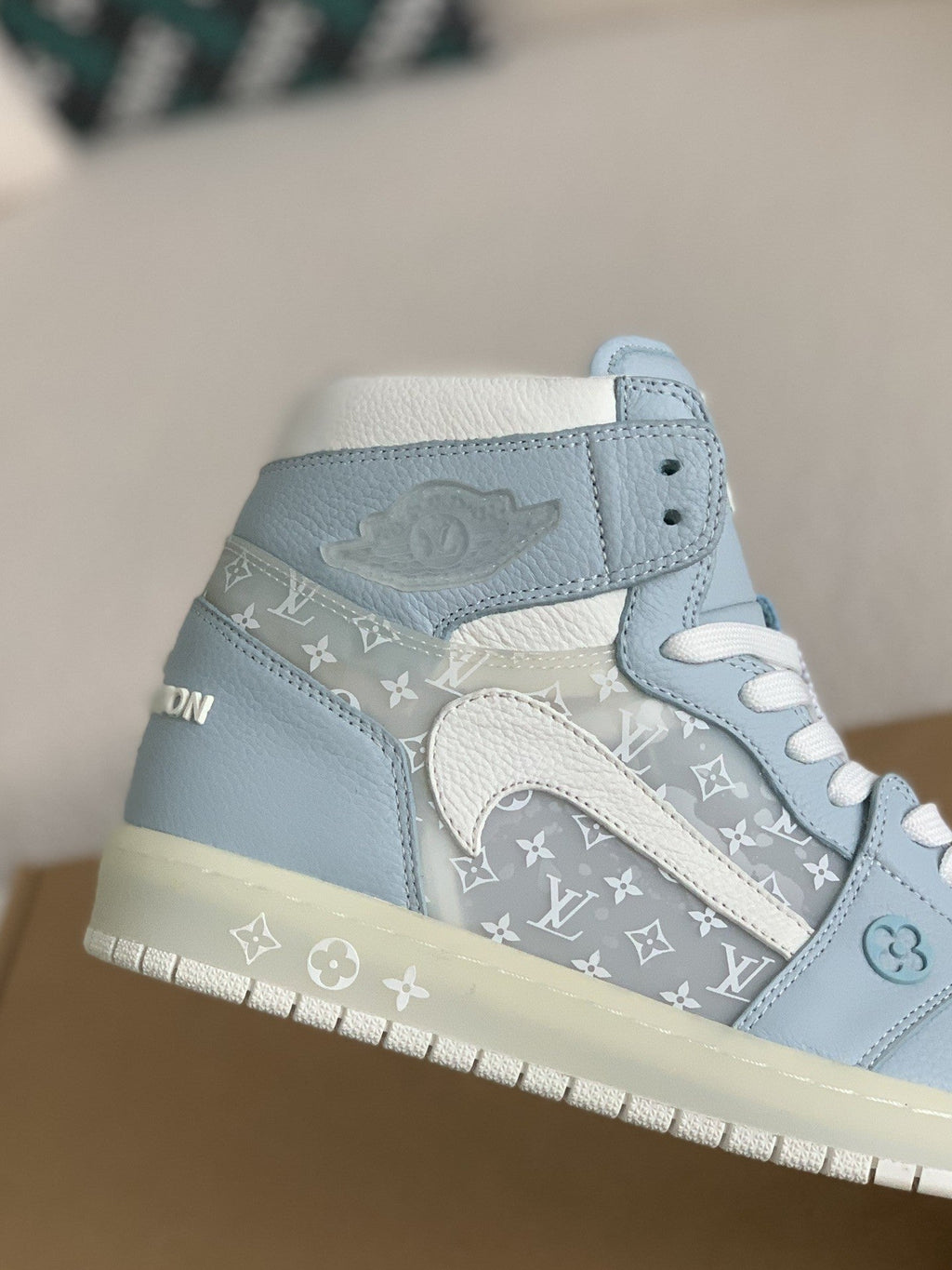 Nike Air Jordan 1 x LV – Monogram Sky Edition
