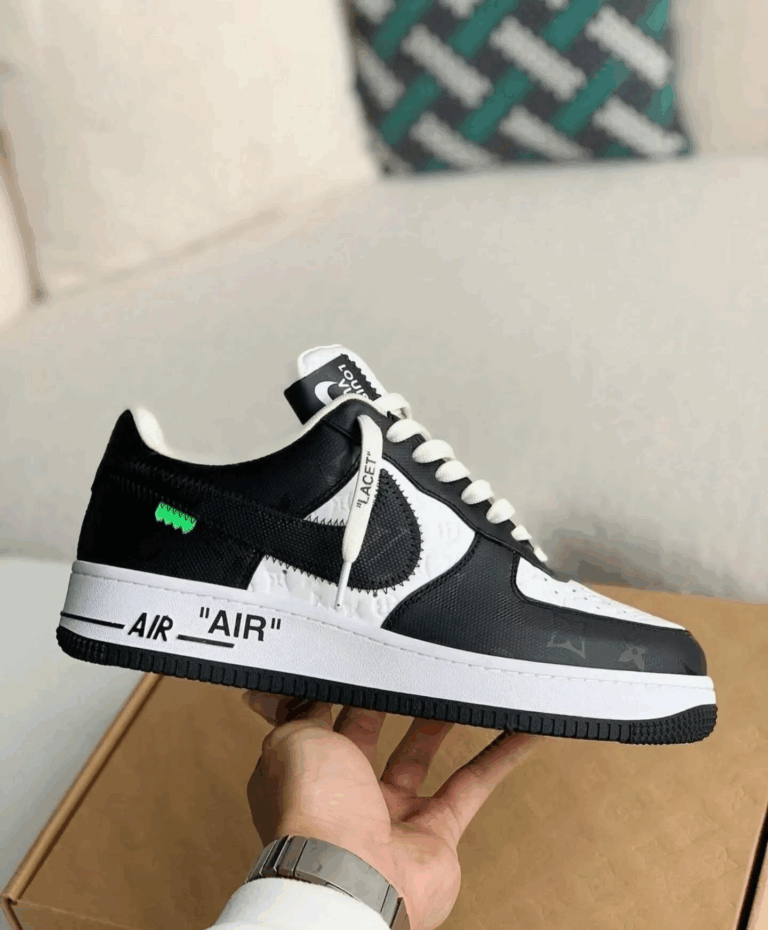 Louis Vuitton x Nike Air Force 1 Low ‘Virgil Abloh – Black/White’