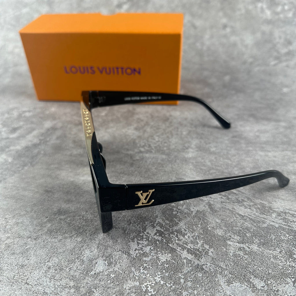 Evidence Sunglasses Black And Gold