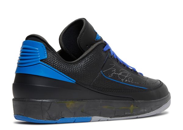 Nike Air Off-White x Jordan 2 Retro Low SP 'Black Varsity Royal'