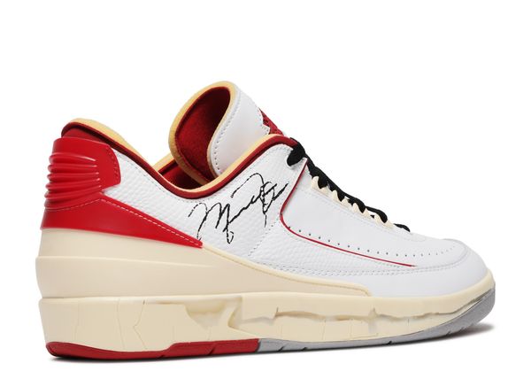 Nike Air Jordan 2 x Off-White Retro Low SP 'White Varsity Red'