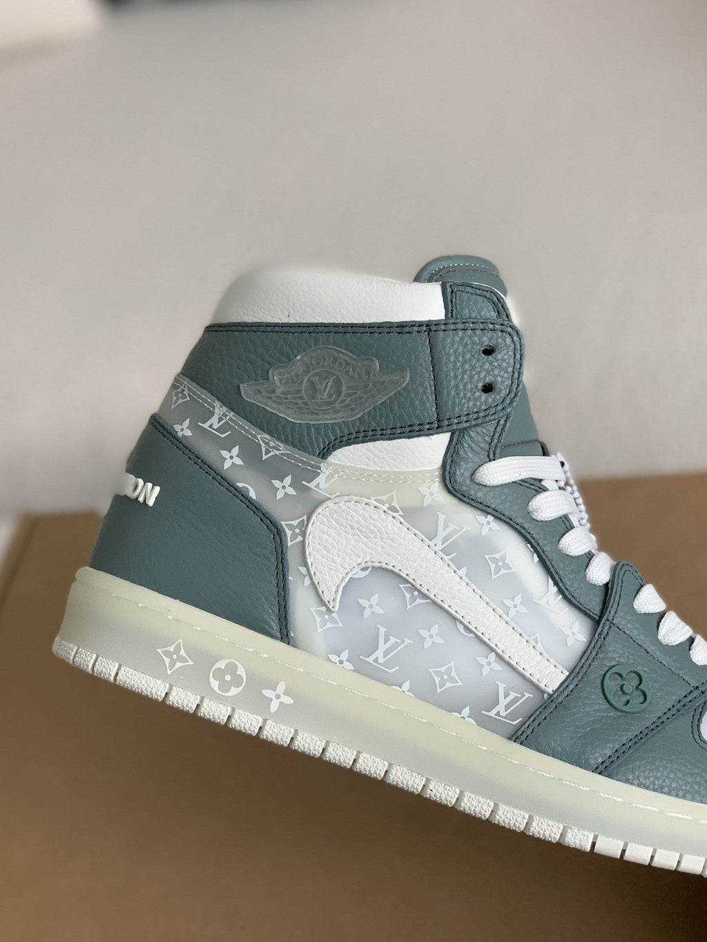 Nike Air Jordan 1 x LV High Custom by The Shoe Surgeon