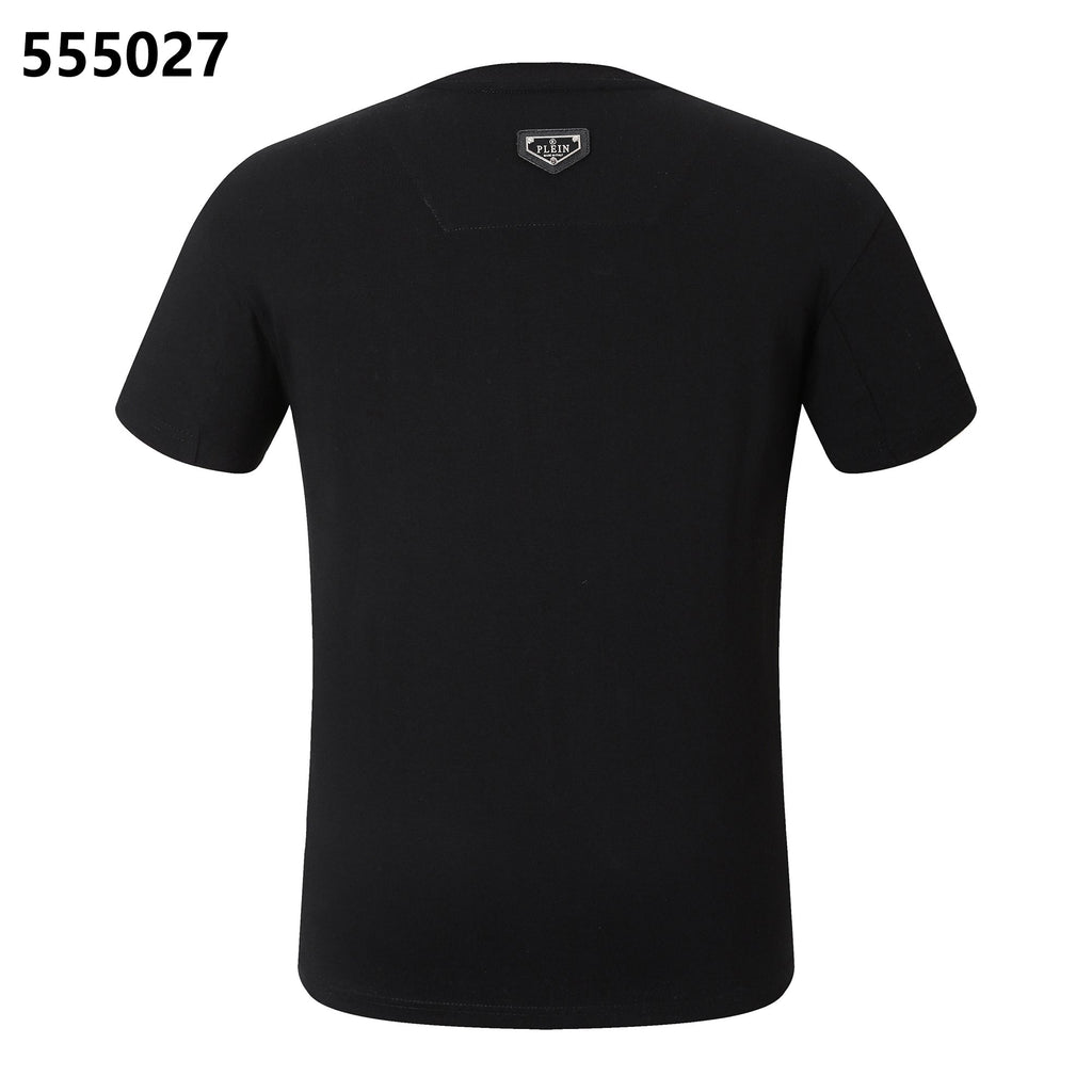 PHILIPP PLEIN Skeleton-Print Crew-Neck T-Shirt