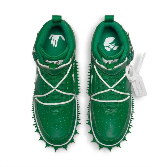 Nike Air Force 1 Mid x Off-White SP Leather 'Pine Green'
