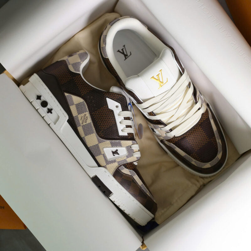 Louis Vuitton LV Trainer Sneaker Damier ‘Ebene Multi’