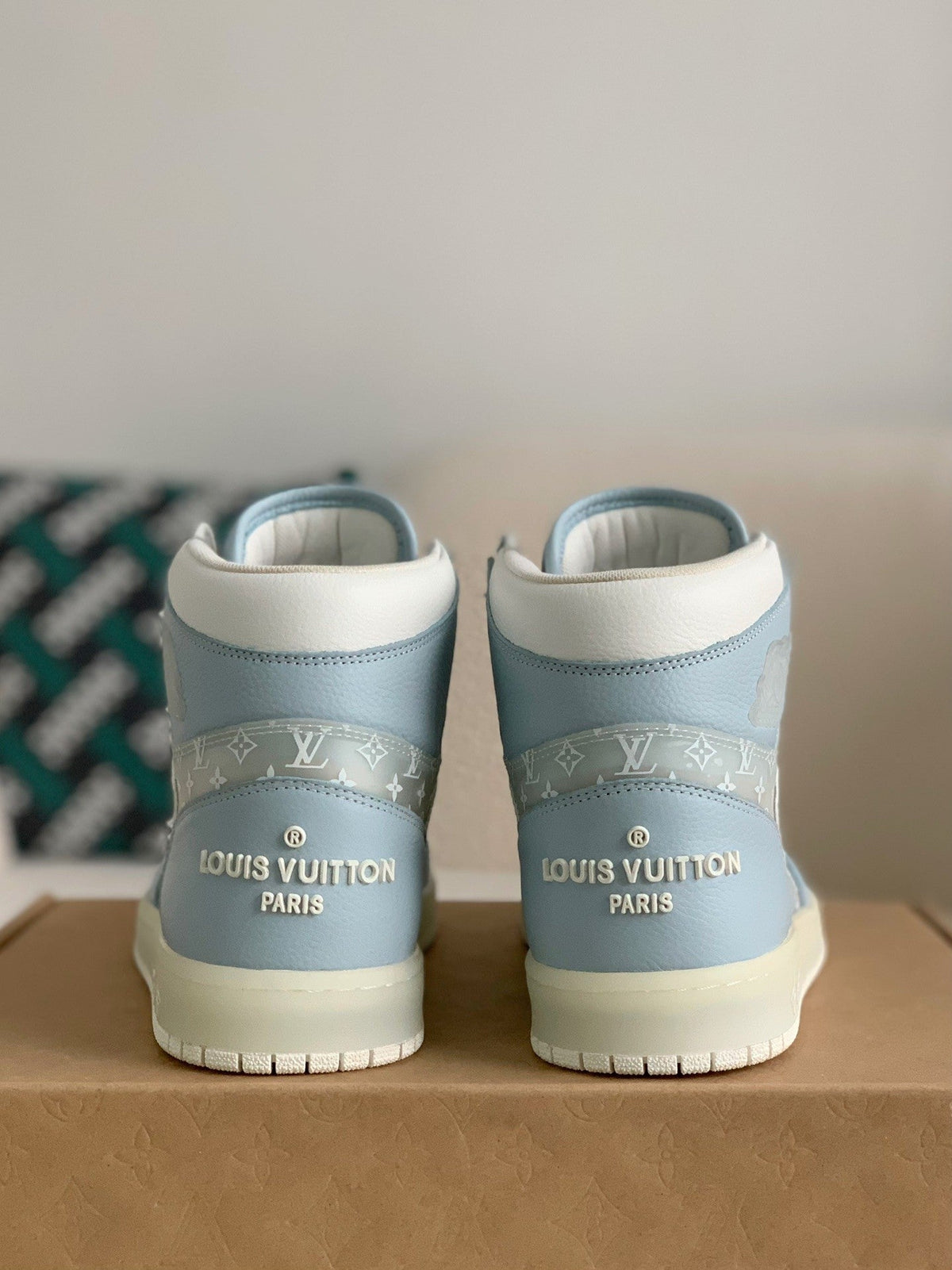 Nike Air Jordan 1 x LV – Monogram Sky Edition