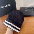 C/C Knit Beanie in black