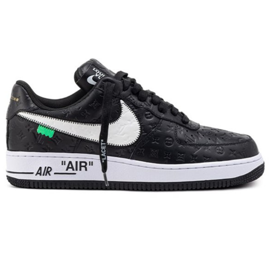 Louis Vuitton x Nike Air Force 1 Friends and Family Black
