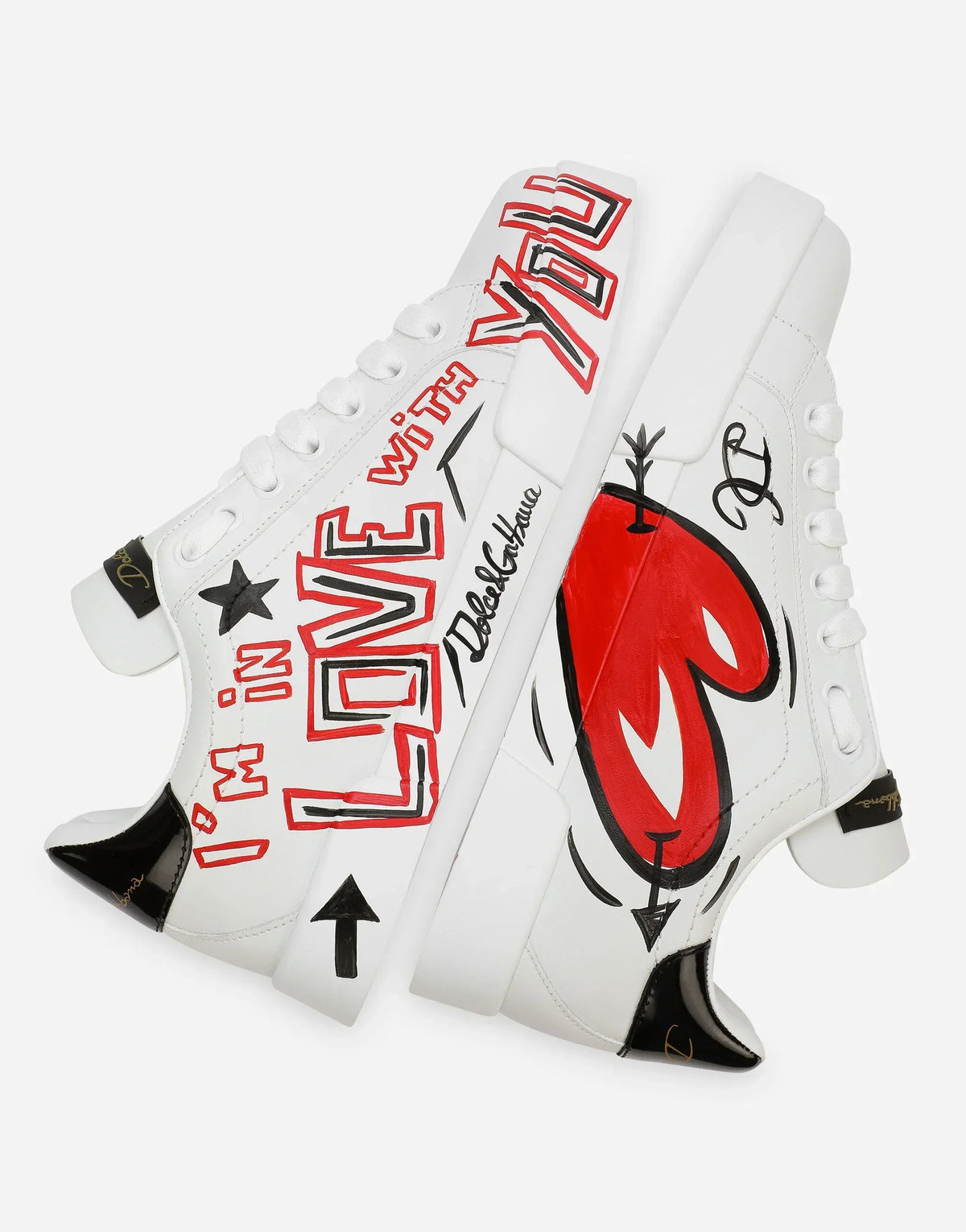 D&G Portofino Cuore sneakers