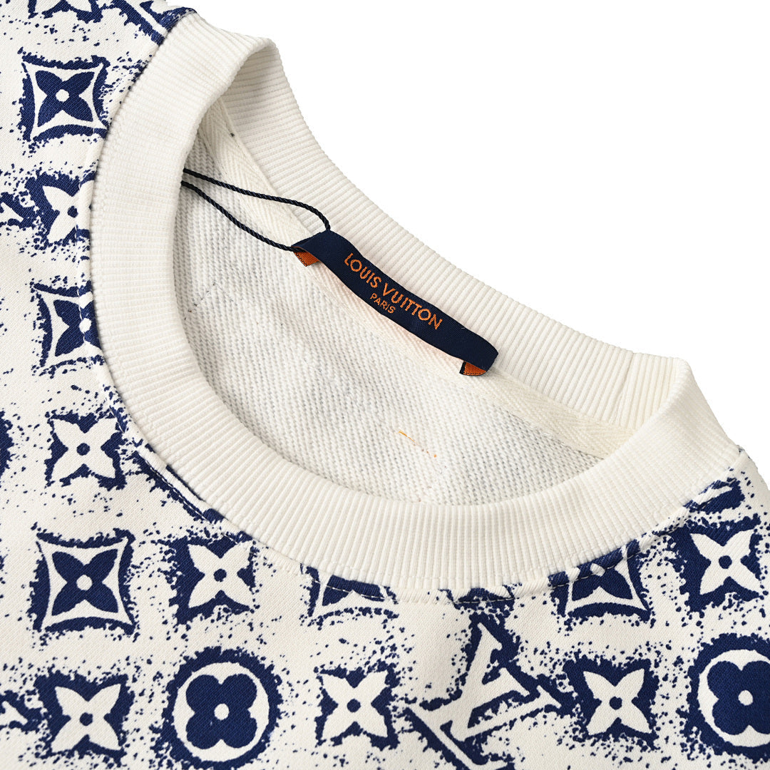 Louis Vuitton Monogram Jacquard Cotton Sweatshirt