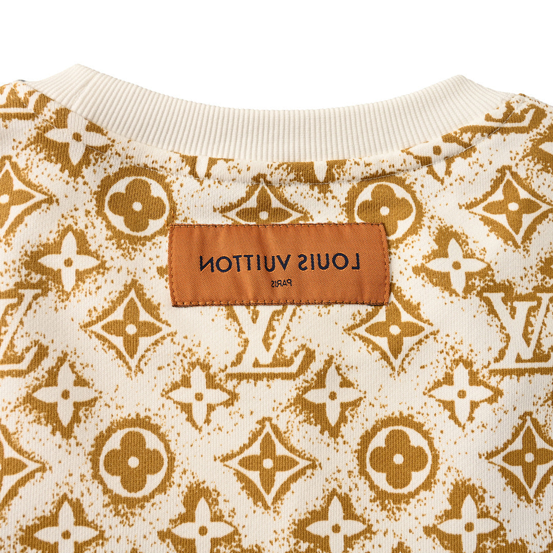Louis Vuitton Monogram Jacquard Cotton Sweatshirt