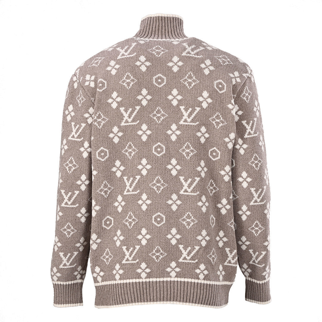 Louis Vuitton Monogram Jacquard Cotton Sweatshirt