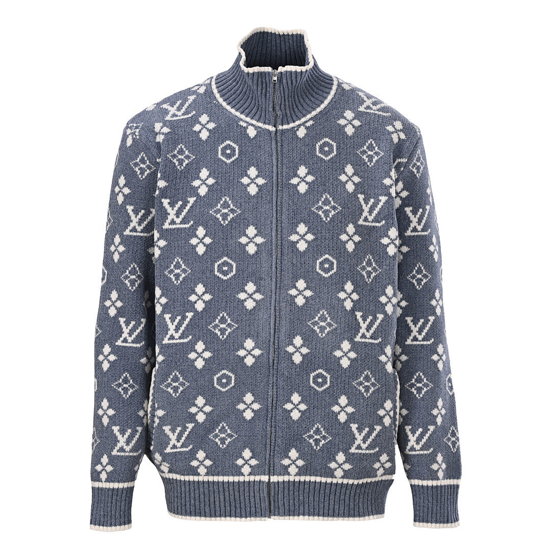 Louis Vuitton Monogram Jacquard Cotton Sweatshirt