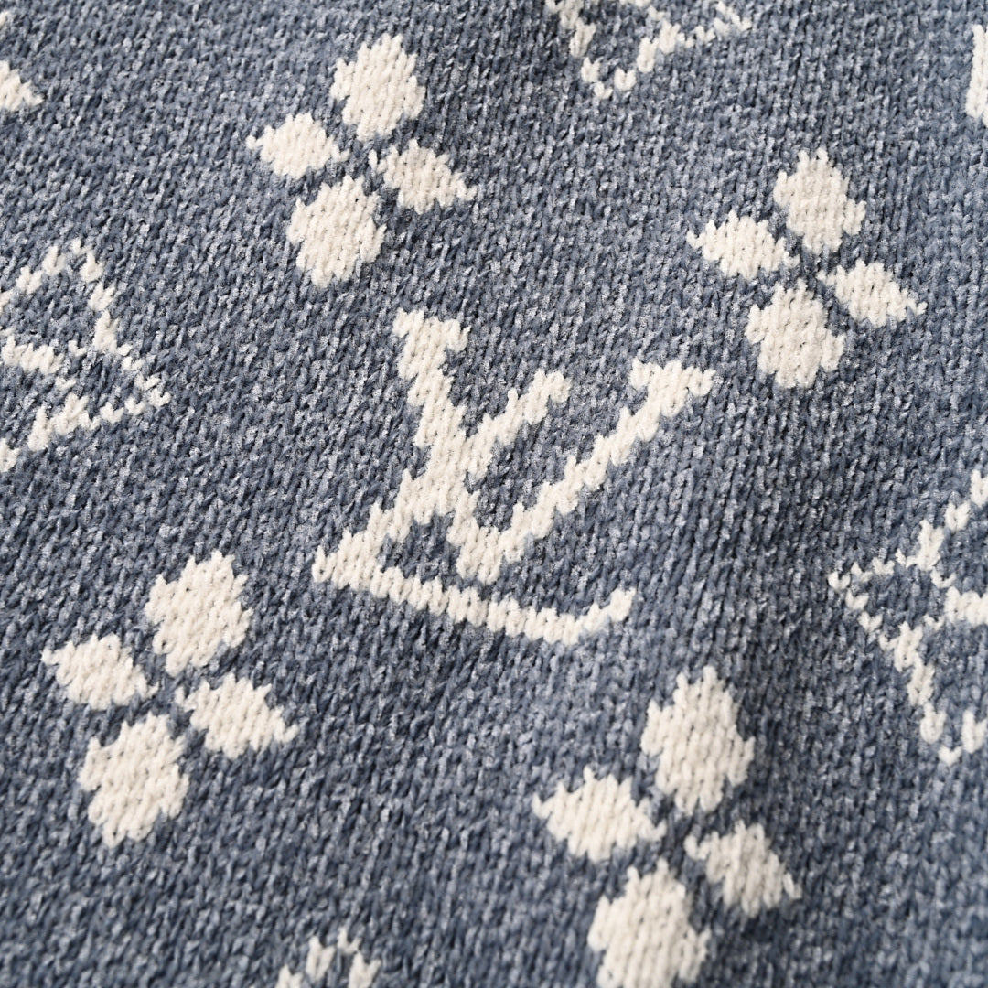Louis Vuitton Monogram Jacquard Cotton Sweatshirt