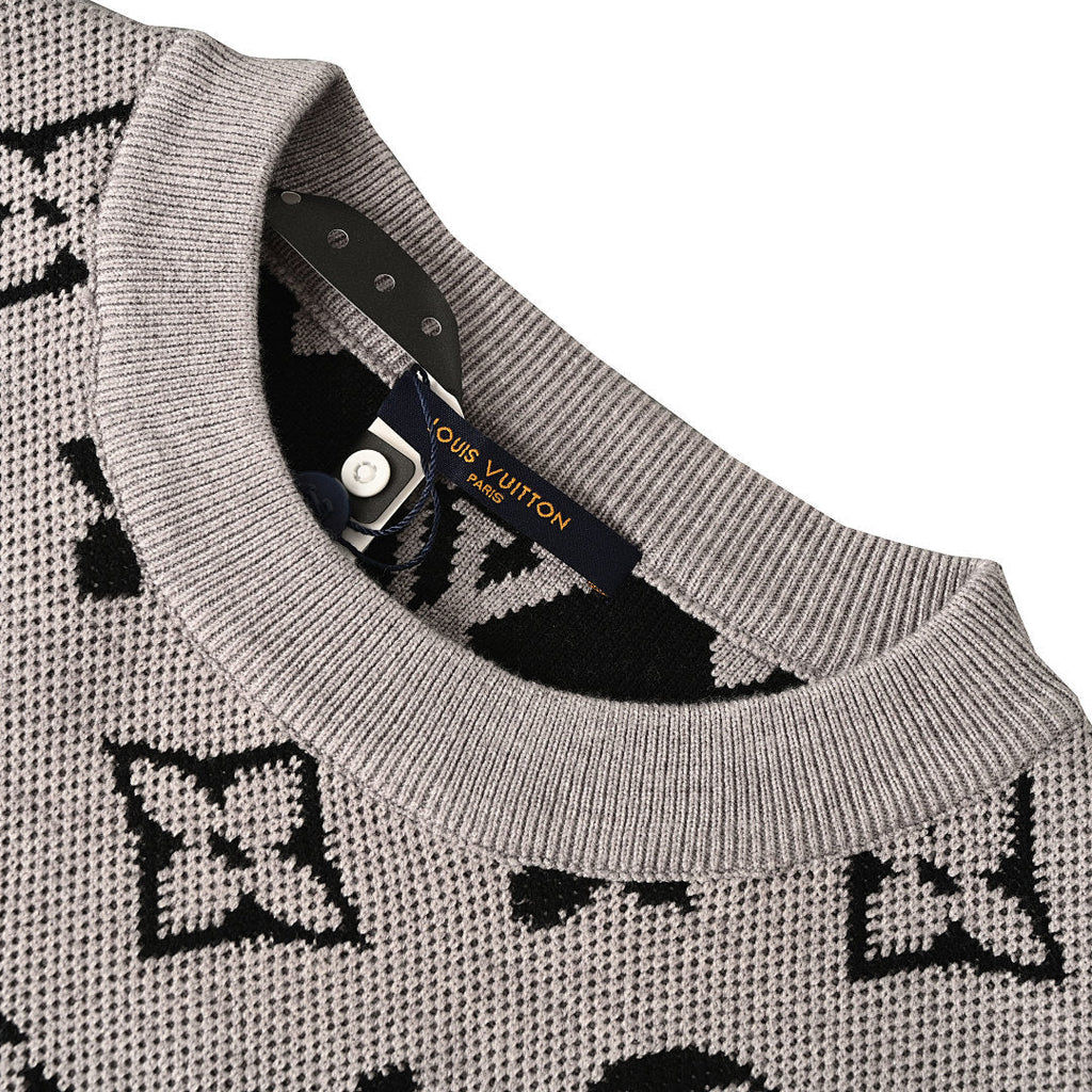 Louis Vuitton Monogram Jacquard Cotton Sweatshirt