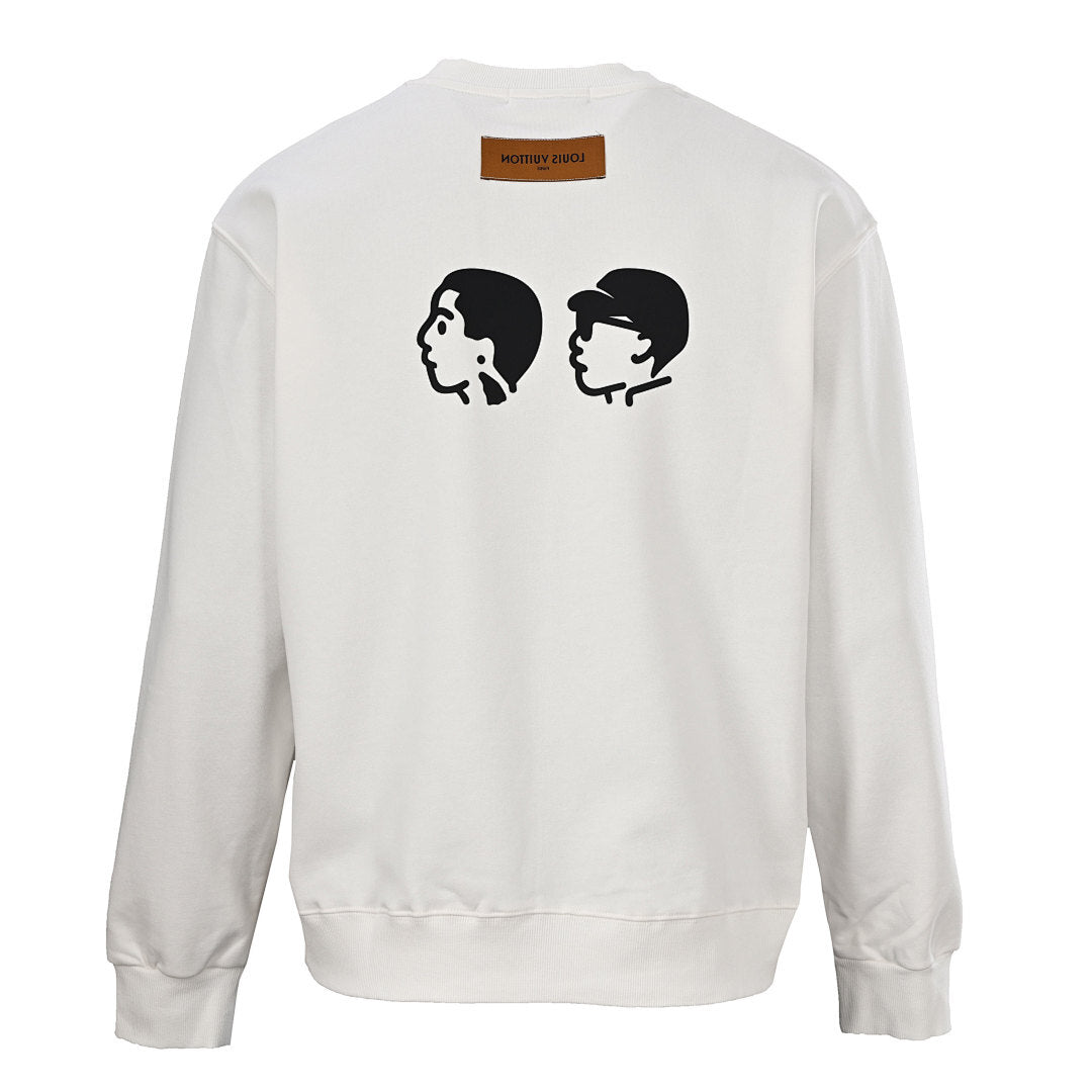 Louis Vuitton Monogram Jacquard Cotton Sweatshirt