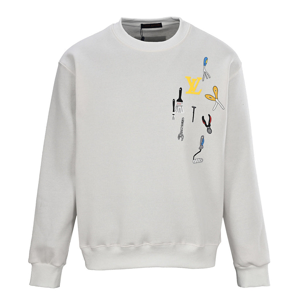 Louis Vuitton Monogram Jacquard Cotton Sweatshirt