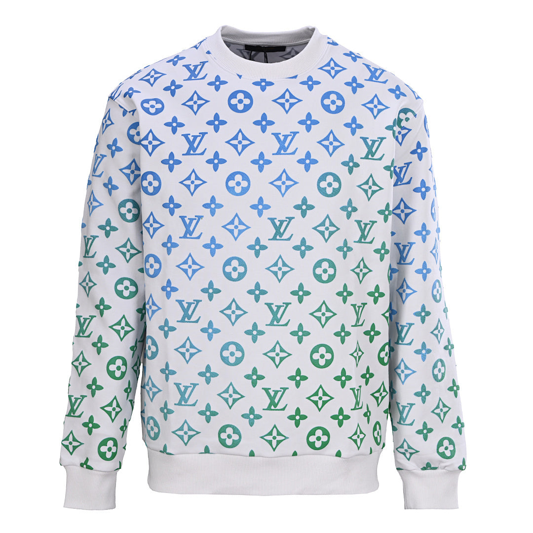 Louis Vuitton Monogram Jacquard Cotton Sweatshirt
