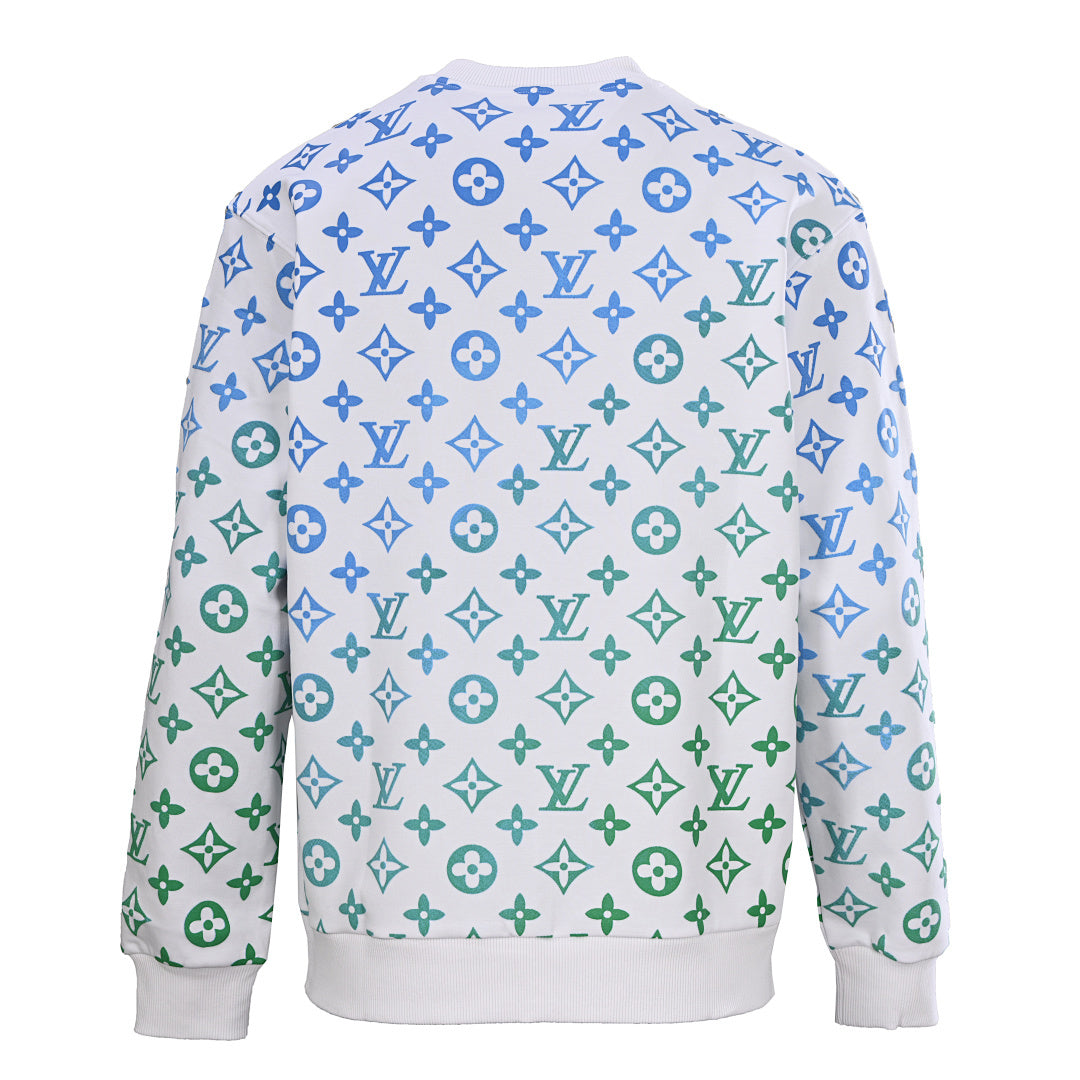 Louis Vuitton Monogram Jacquard Cotton Sweatshirt