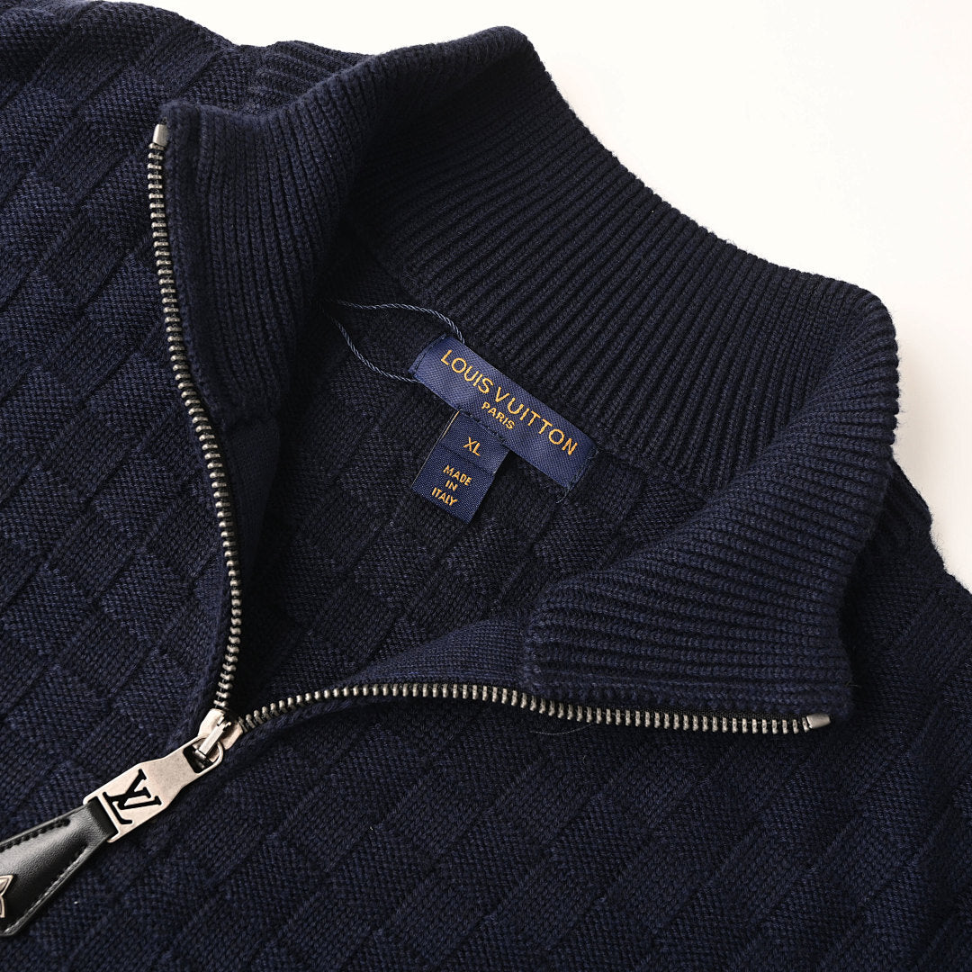 Louis Vuitton Monogram Jacquard Cotton Sweatshirt