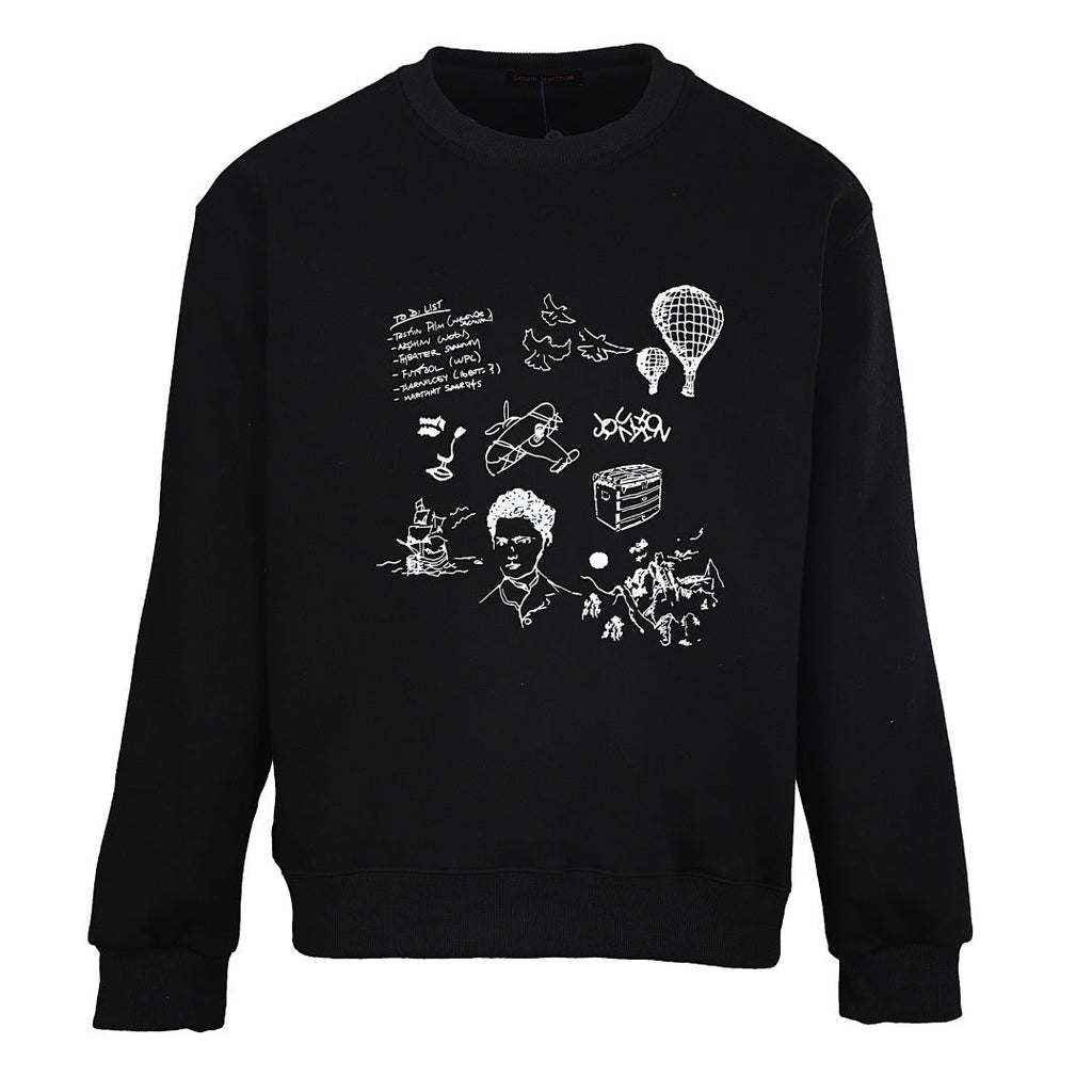 Louis Vuitton Monogram Jacquard Cotton Sweatshirt