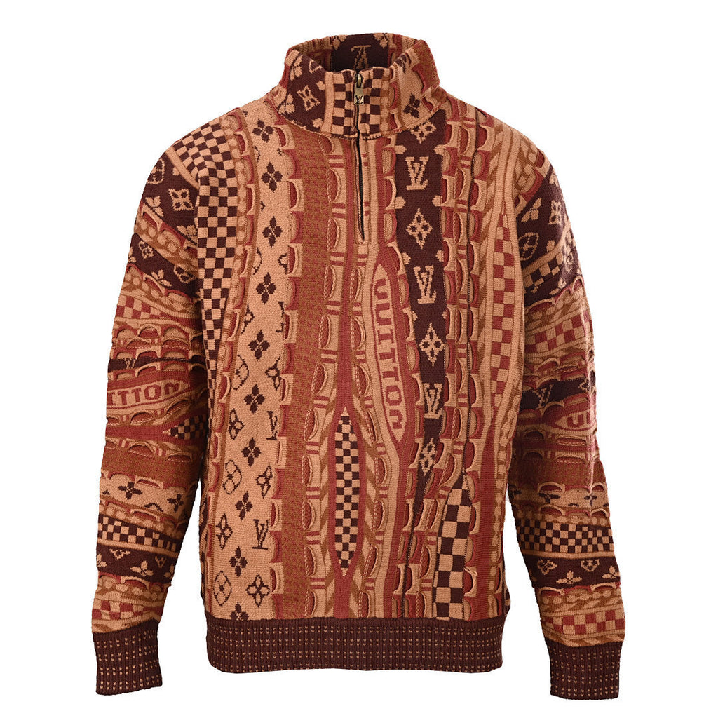 Louis Vuitton Monogram Jacquard Cotton Sweatshirt