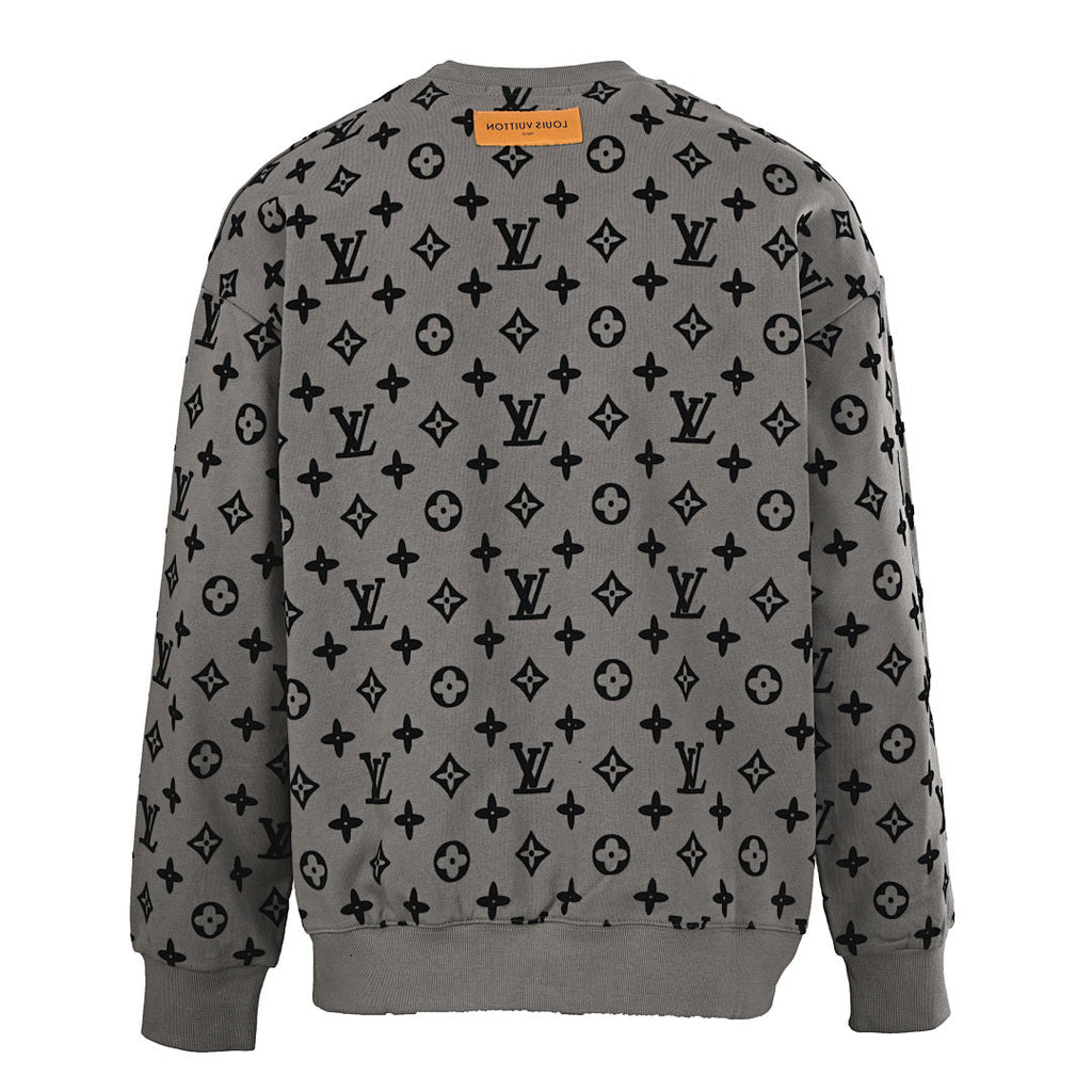 Louis Vuitton Monogram Jacquard Cotton Sweatshirt