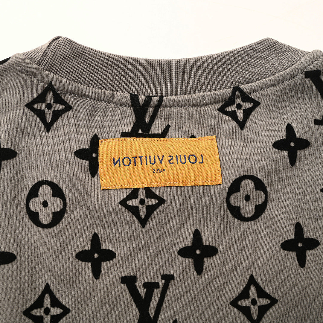 Louis Vuitton Monogram Jacquard Cotton Sweatshirt