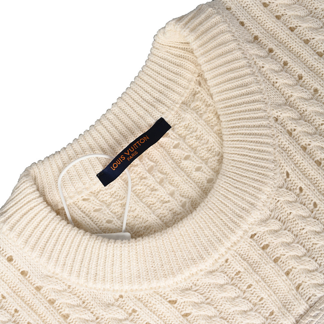 Louis Vuitton Monogram Jacquard Cotton Sweatshirt
