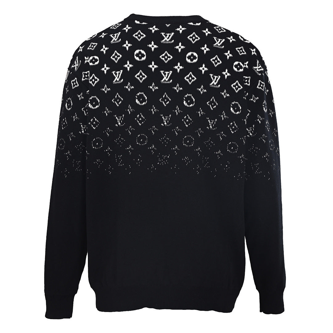 Louis Vuitton Monogram Jacquard Cotton Sweatshirt
