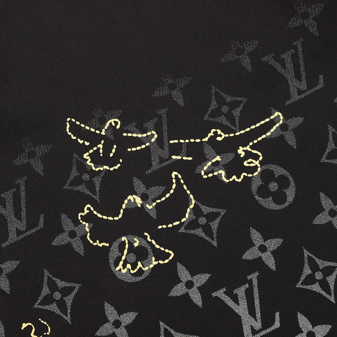 Louis Vuitton LV Circle Logo Cotton T-Shirt