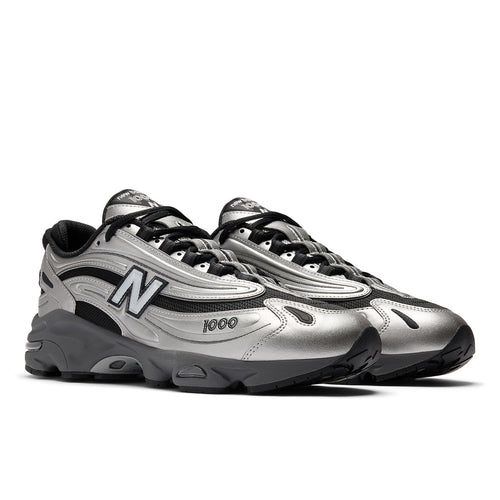 1000 - SILVER METALLIC / GREEN