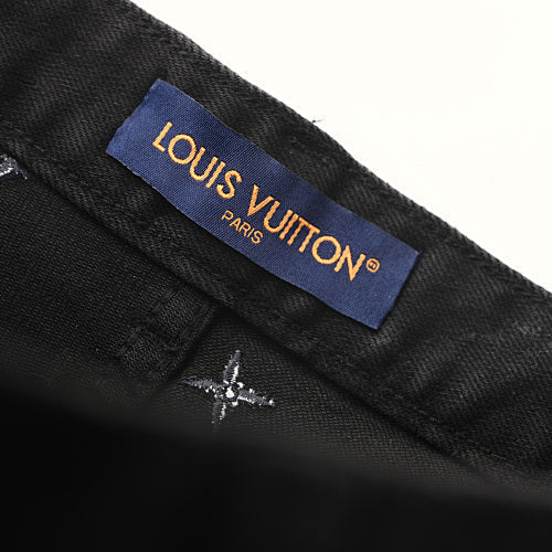 Louis Vuitton Wide-Leg Denim Jeans