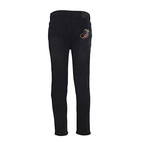 Louis Vuitton Monogram Slim-Fit Denim Jeans