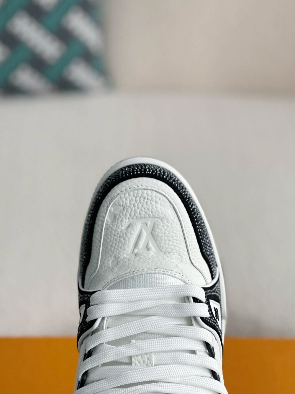 Louis Vuitton LV Trainer Sneaker ‘Denim Monogram Black Diamond’
