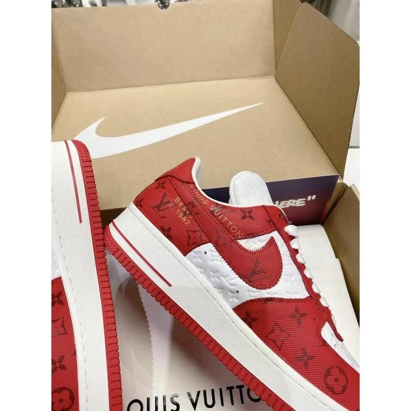Louis Vuitton x Nike Air Force 1 Low ‘By Virgil Abloh White/Red’