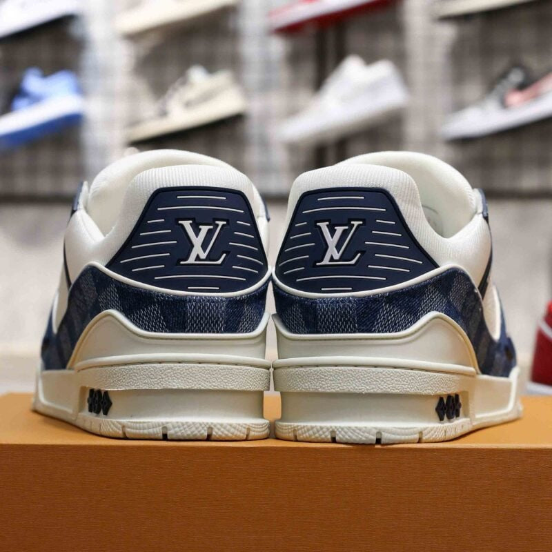 Louis Vuitton LV Trainer Sneaker ‘Damier Denim Blue’