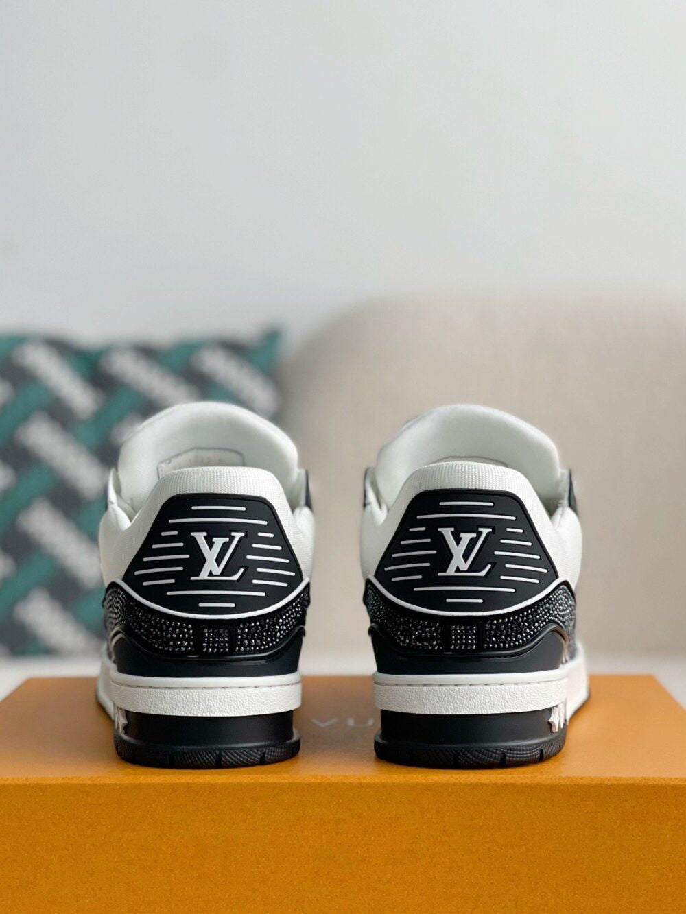 Louis Vuitton LV Trainer Sneaker ‘Denim Monogram Black Diamond’