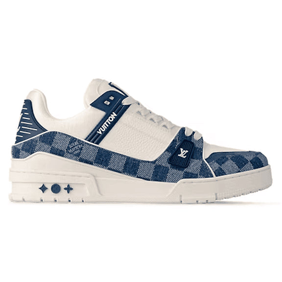 Louis Vuitton LV Trainer Sneaker ‘Damier Denim Blue’