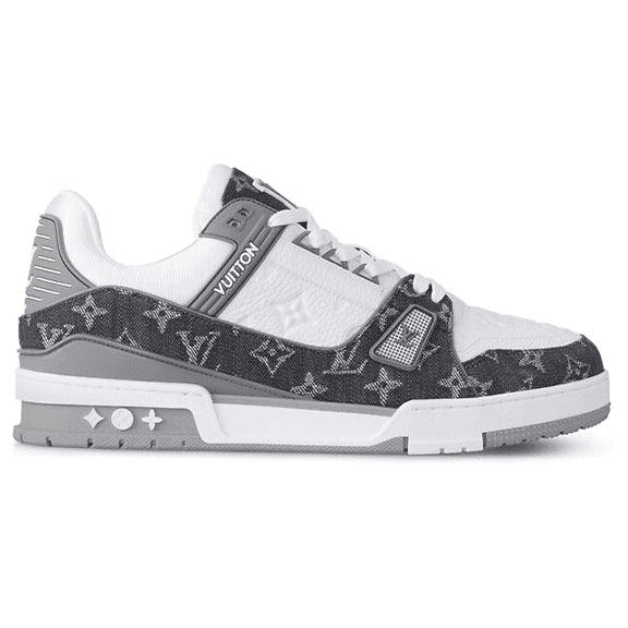 Louis Vuitton LV Trainer Sneaker ‘Denim Monogram Grey’