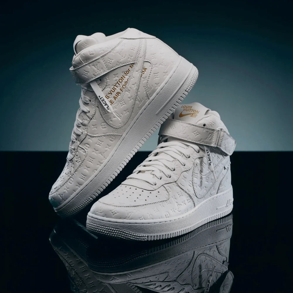 Louis Vuitton x Nike Air Force 1 Mid ‘White’