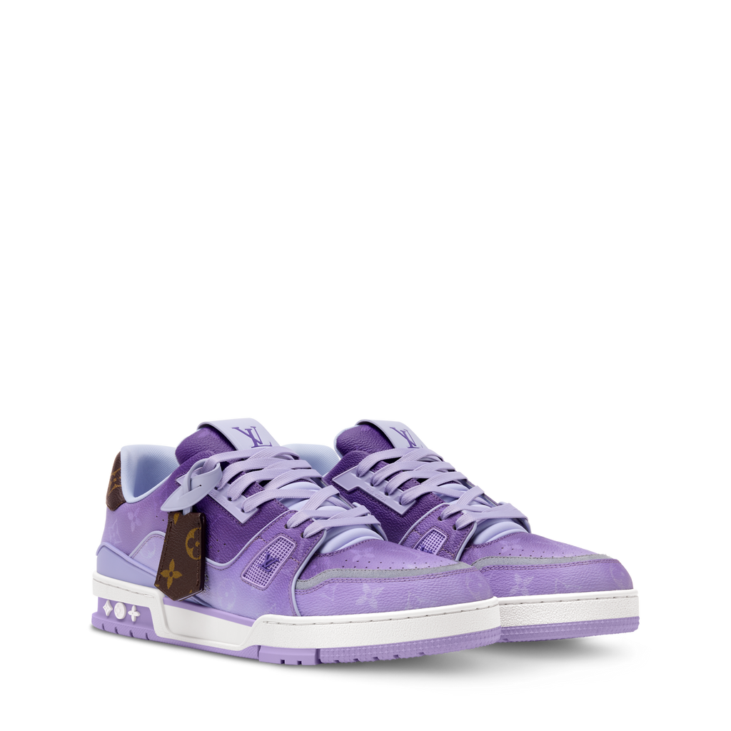 LV Trainer Sneaker Monogram-printed canvas Purple