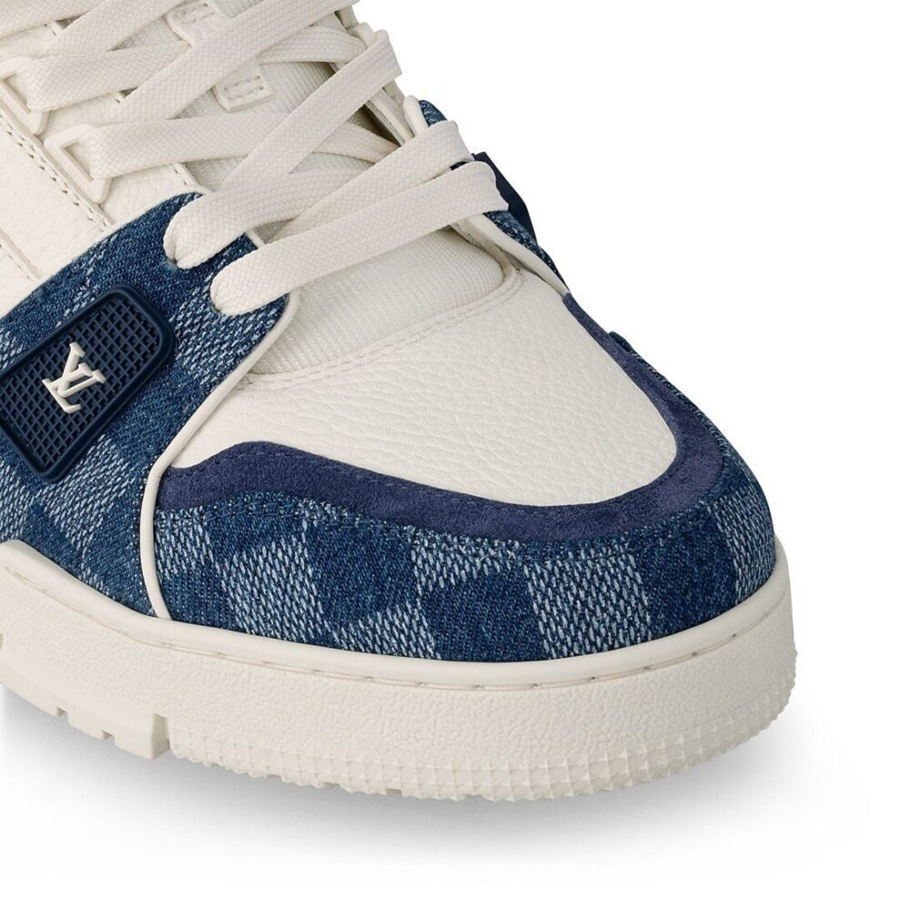 Louis Vuitton LV Trainer Sneaker ‘Damier Denim Blue’