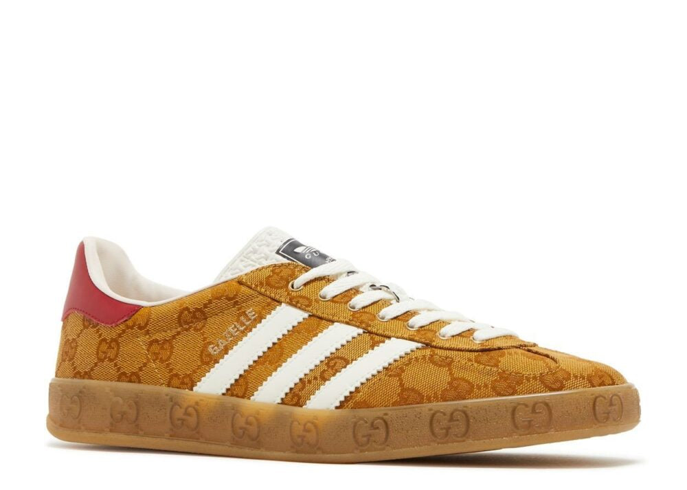 Adidas x Gucci Gazelle ‘GG Monogram Beige Brown’