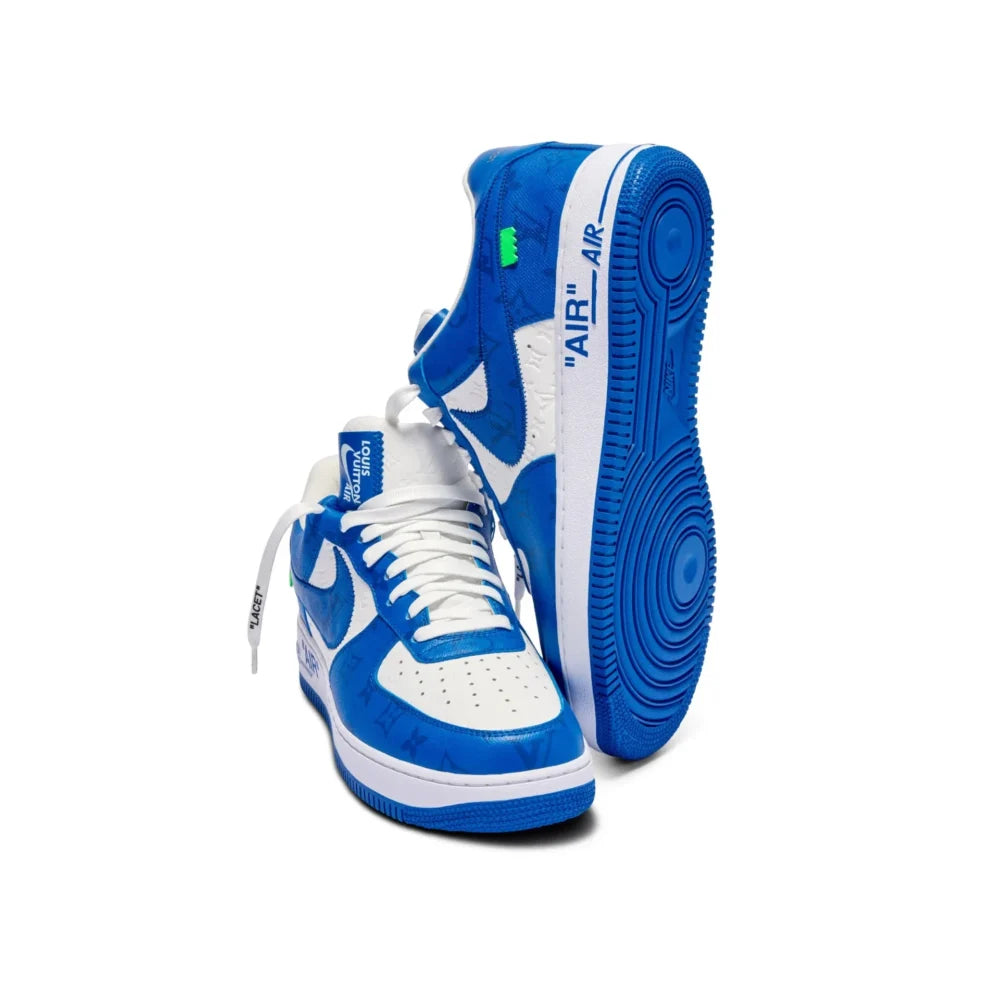 Louis Vuitton x Nike Air Force 1 Low ‘By Virgil Abloh White/Blue’