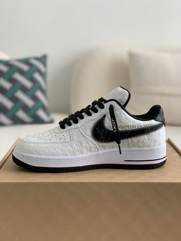 Louis Vuitton x Nike Air Force 1 Low ‘White Black’