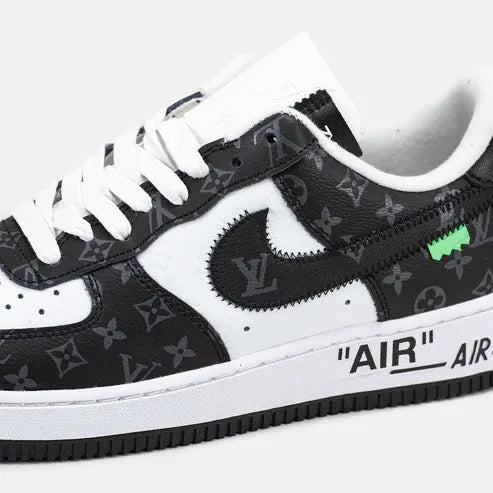 Louis Vuitton x Nike Air Force 1 Low ‘Virgil Abloh – Black White Monogram’