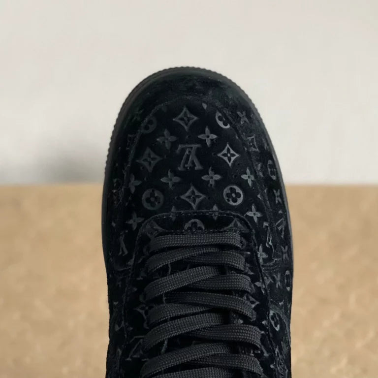 Louis Vuitton x Nike Air Force 1 Low ‘Triple Black’