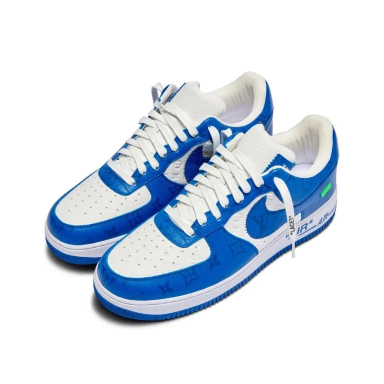 Louis Vuitton x Nike Air Force 1 Low ‘By Virgil Abloh White/Blue’