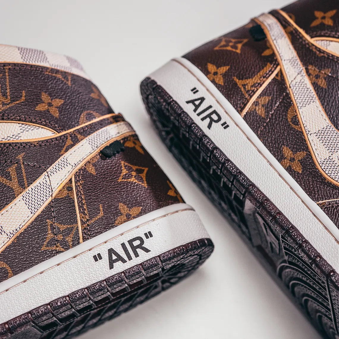 Nike Air Jordan 1 x LV High Custom by The Shoe Surgeon